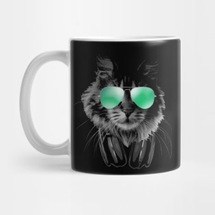 DJ Furry Cat Mug